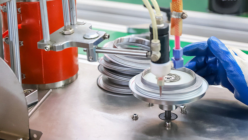 Wuxi hekuang Intelligent Technology Co., Ltd. linea di produzione in fabbrica