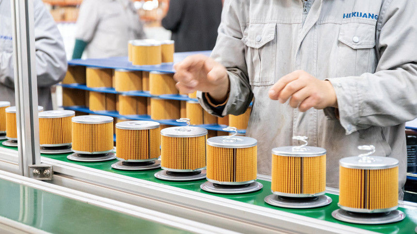Wuxi hekuang Intelligent Technology Co., Ltd. linea di produzione in fabbrica