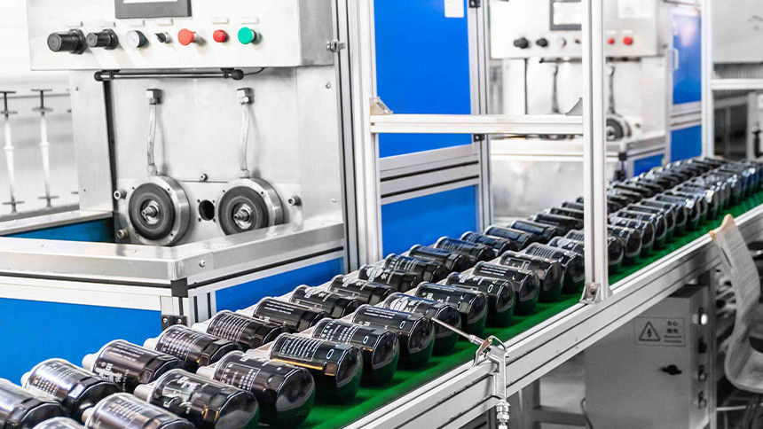 Wuxi hekuang Intelligent Technology Co., Ltd. linea di produzione in fabbrica